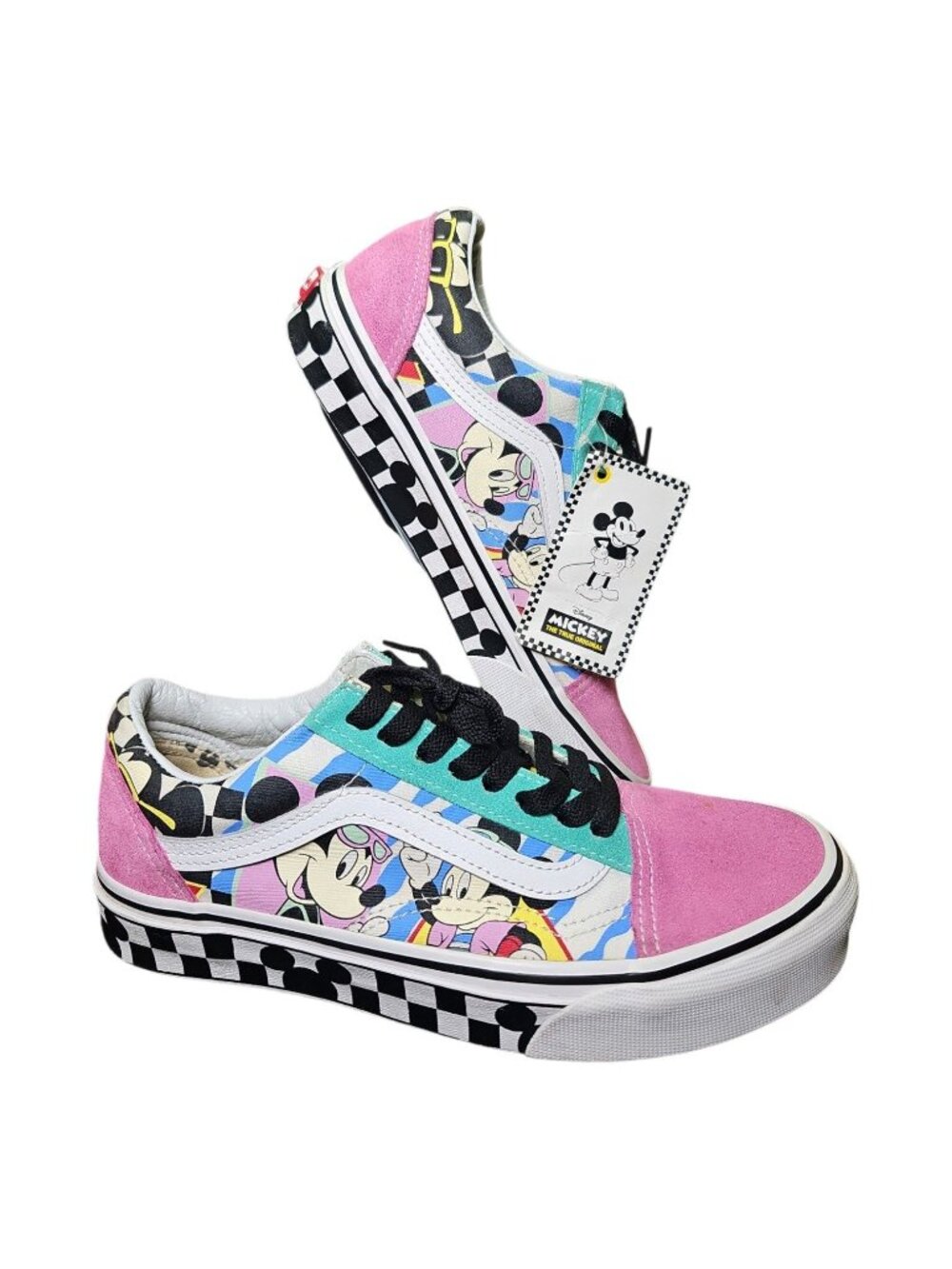 Vans x Disney Old Skool "80s Mickey" 90th anniversary edition unisex sneakers 7M